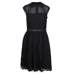 Ted Baker Black Lace Cocktail Dress